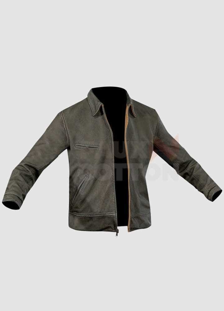 Jake Joyce Quantum Break Game Black Leather Jacket